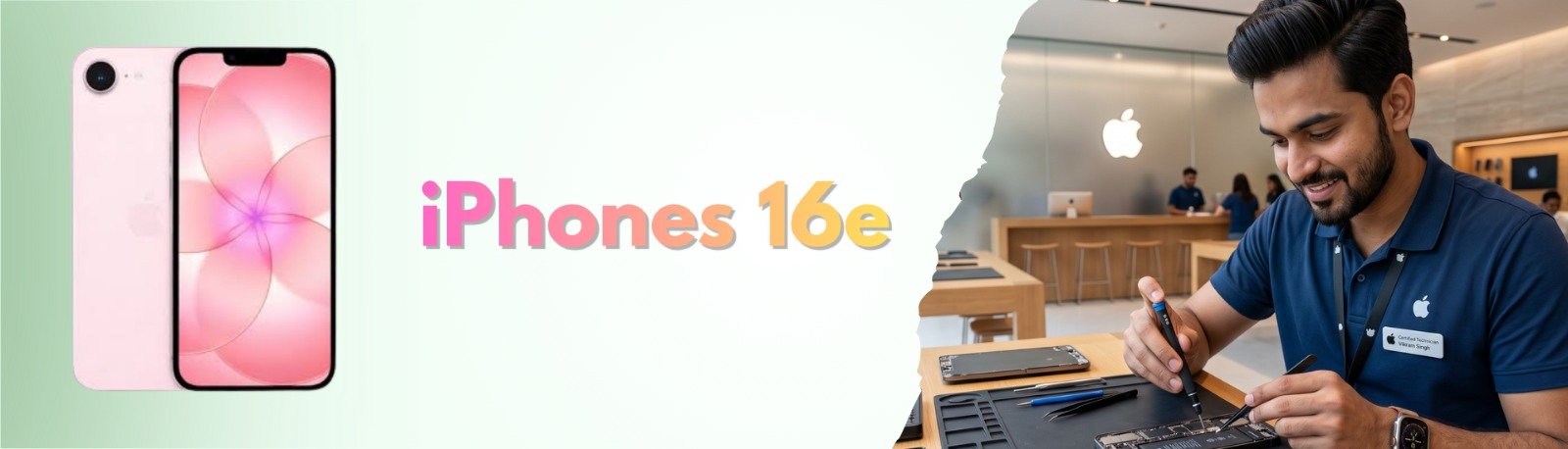 apple iphone 16e repair in nehru place